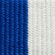 blue / white ribbon