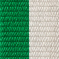 green / white ribbon