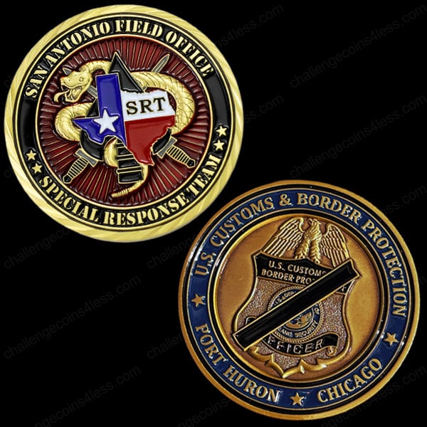 examples of law enforcement Challenge coins