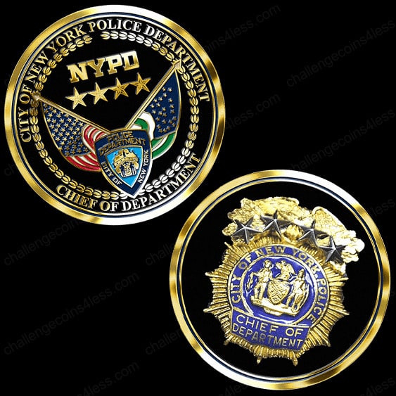 examples of nypd challenge coins