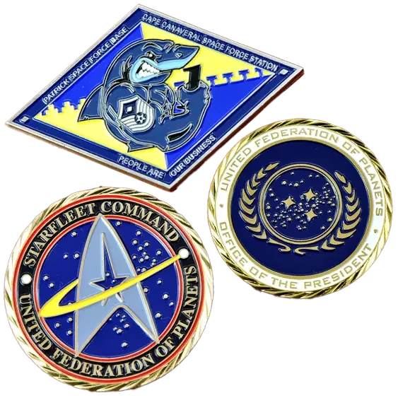 Force Example Coin Space Force Challenge Coins - United States Space Force Coin